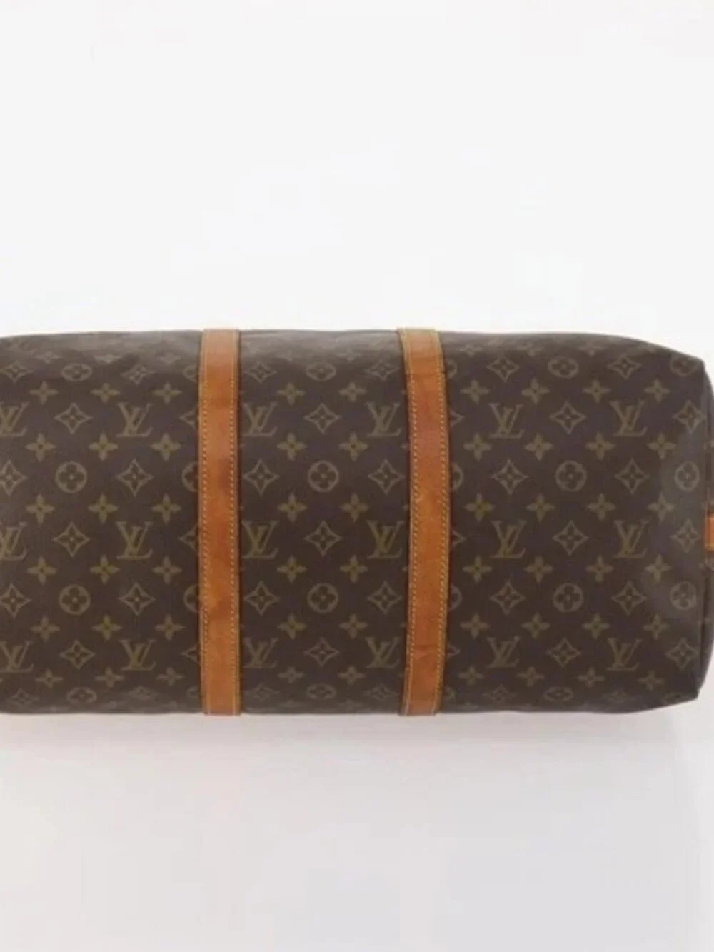 LOUIS VUITTON Monogram Keepall Bandouliere 50 Boston Bag M41416 LV Auth 174446